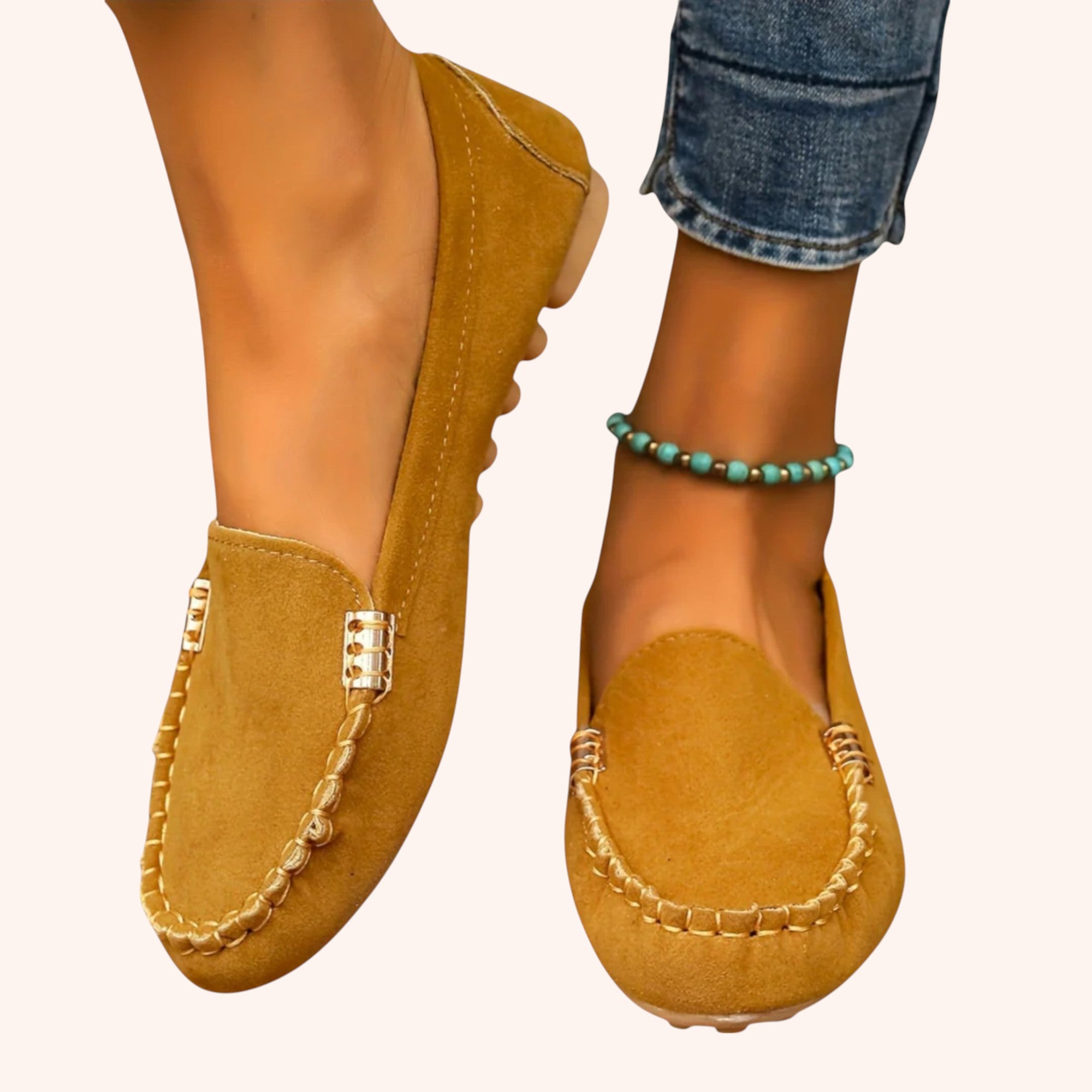 Clara - Suede Loafers