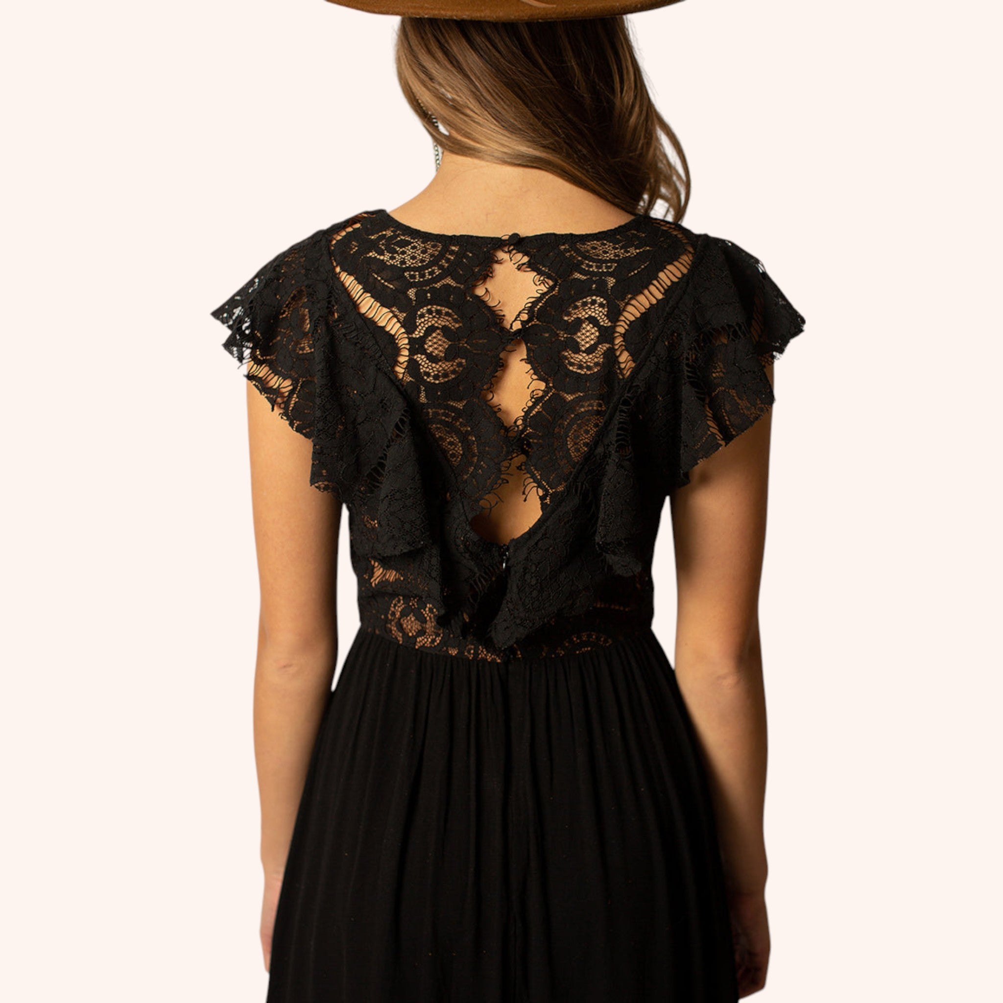 Macienne Dress in Black
