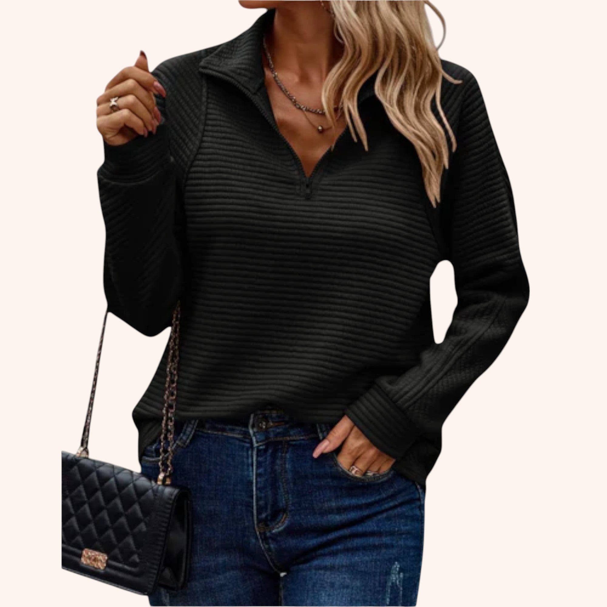 Vilja Halfzip Sweater