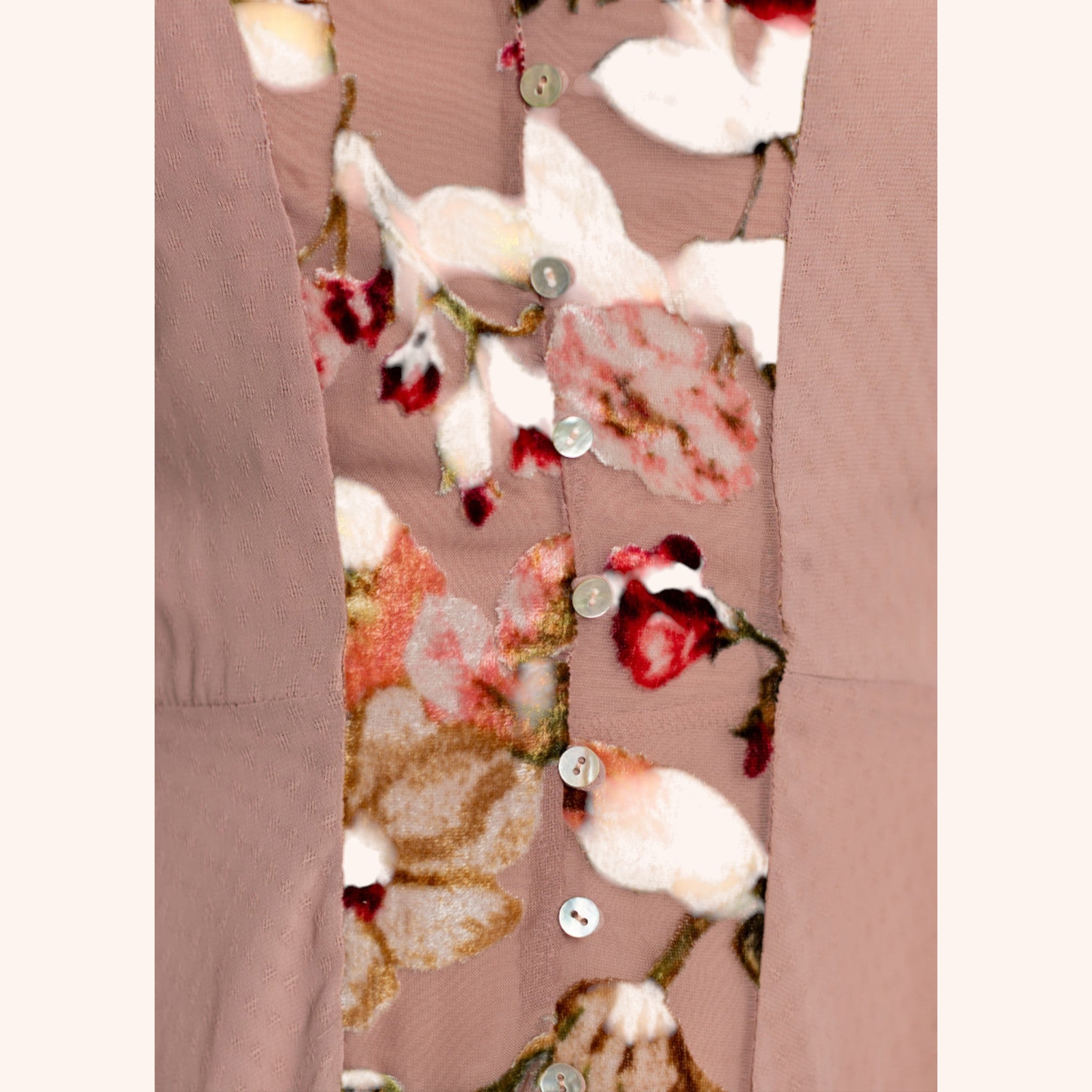 Nahri Dress in Ashe Rose