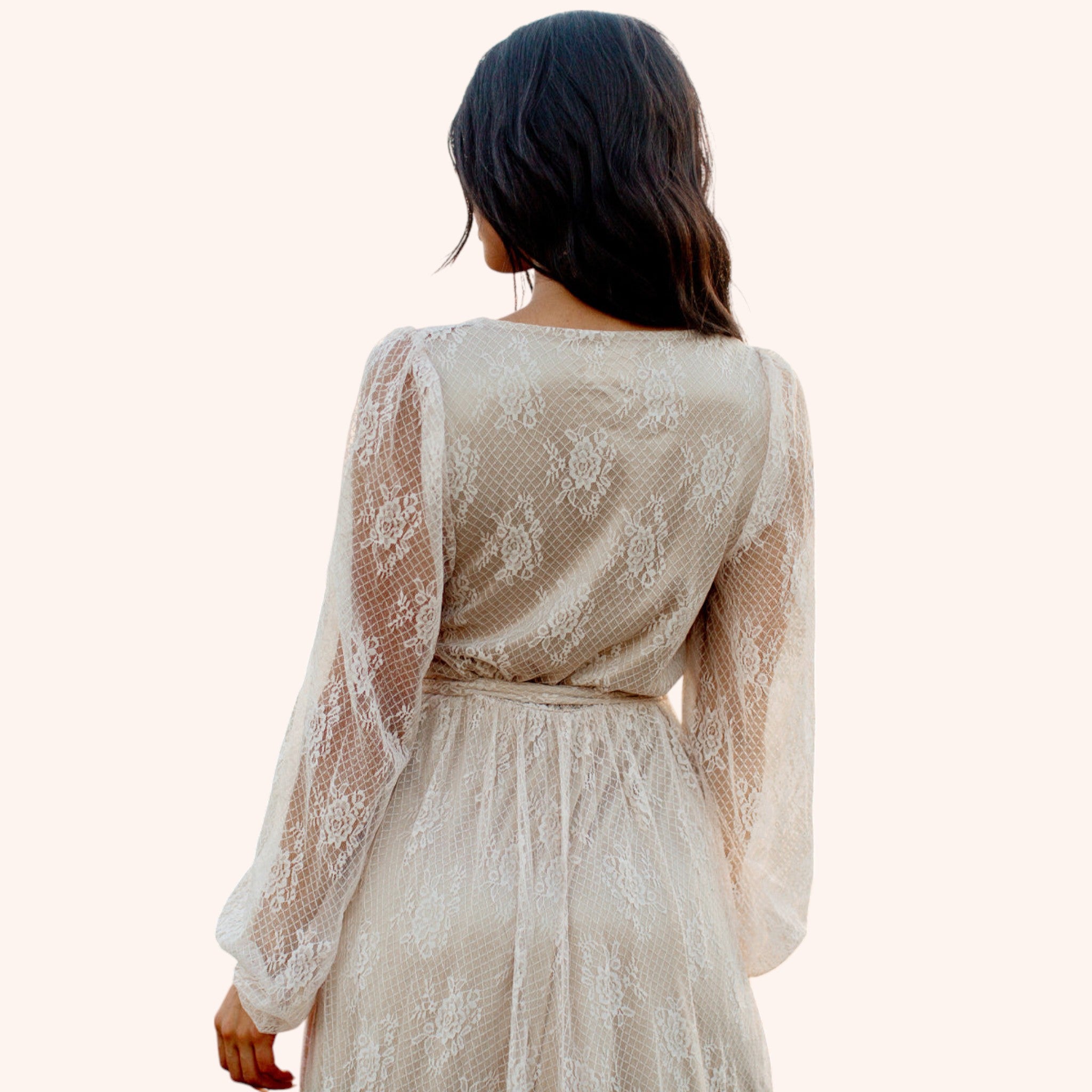 Haley Dress in Sand