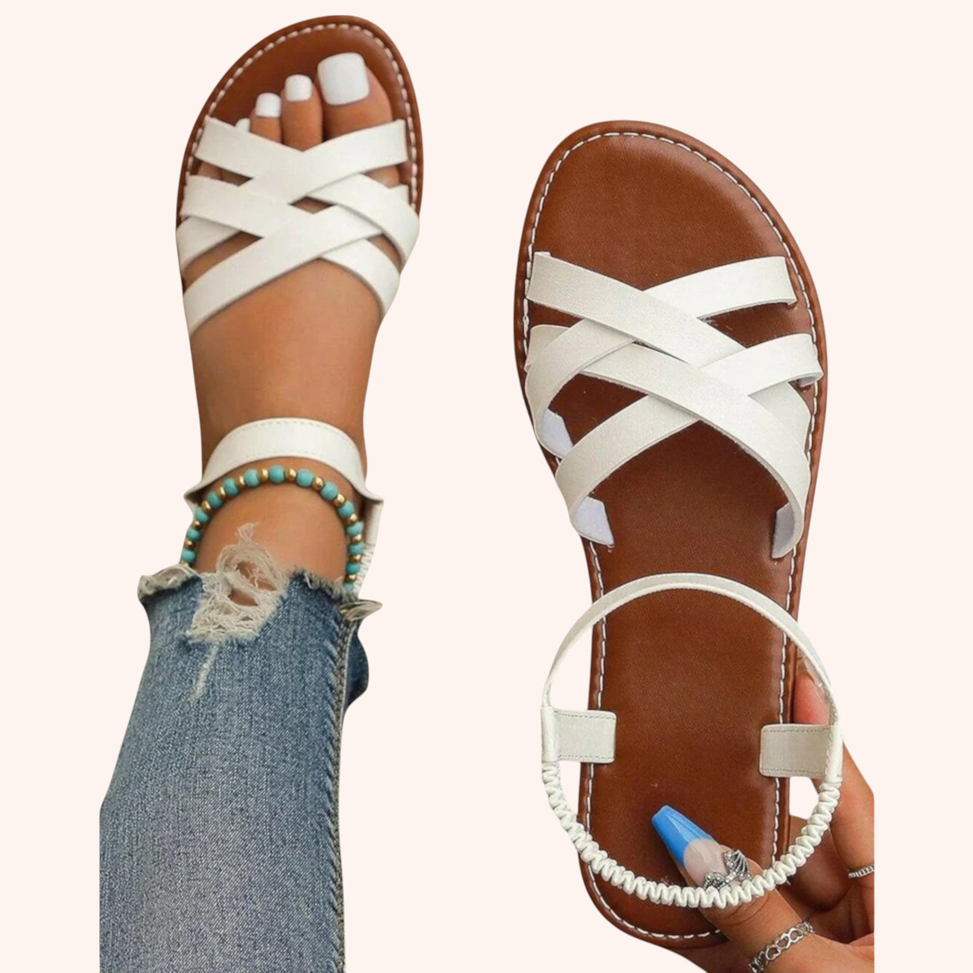 Antonia - Leather Sandals