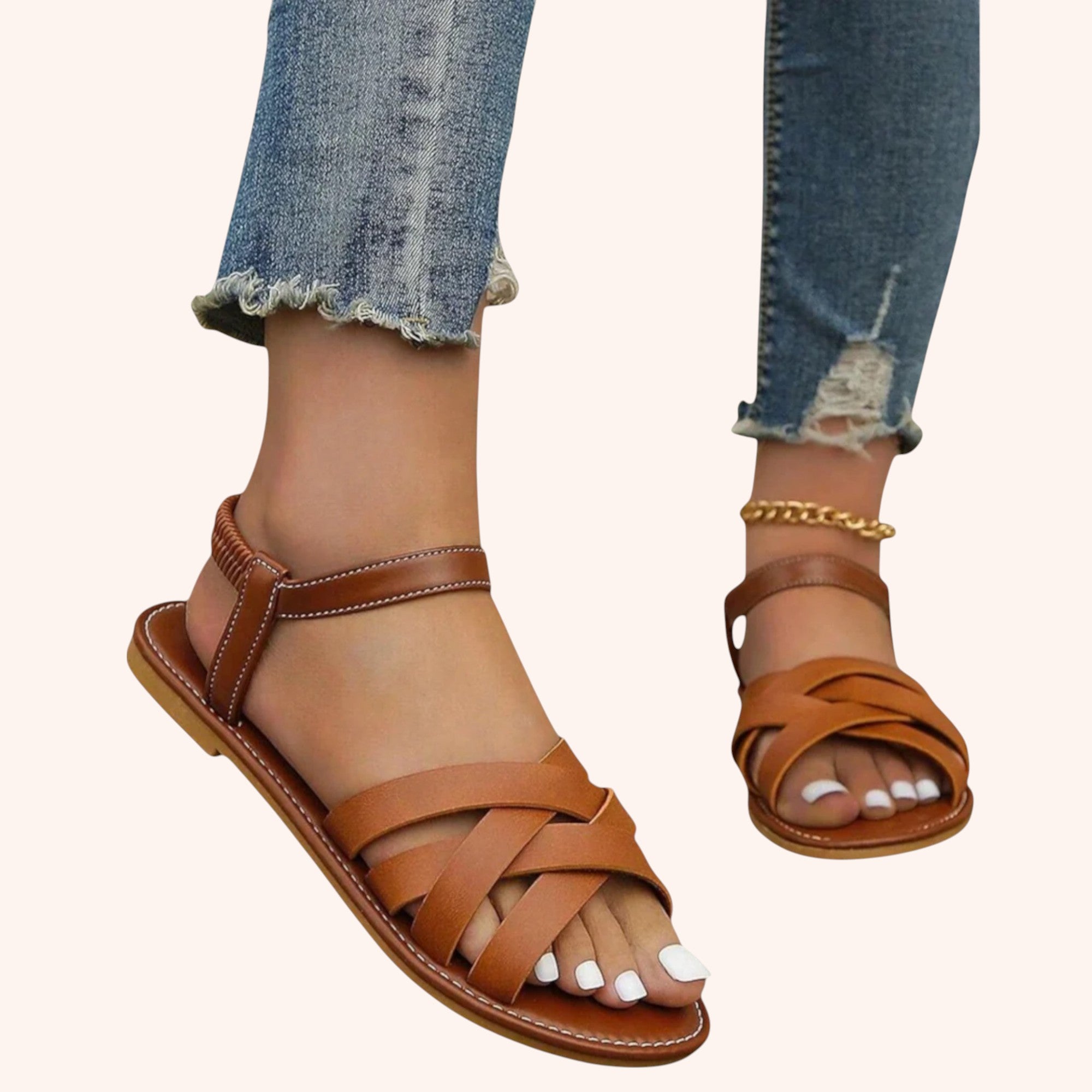 Antonia - Leather Sandals