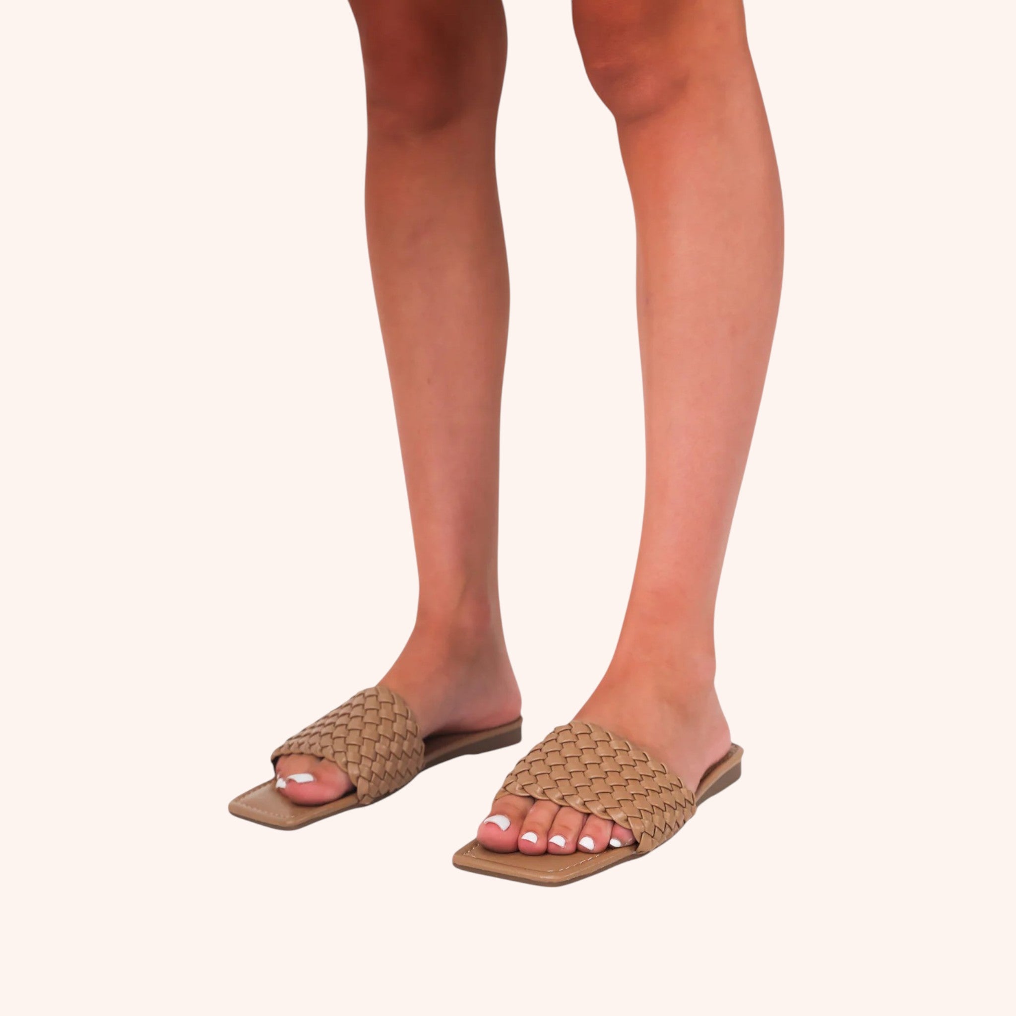 Mila - Woven Slides