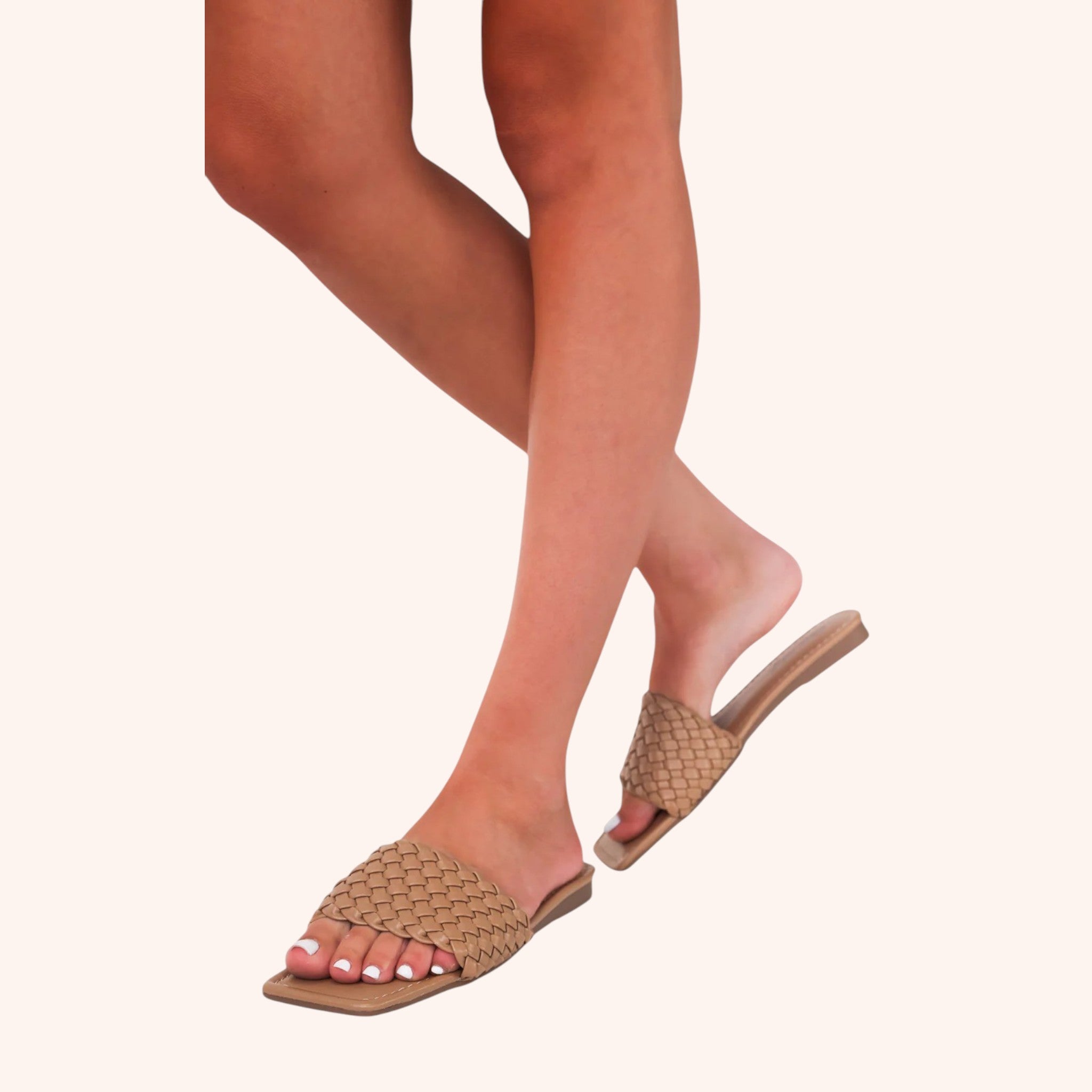 Mila - Woven Slides