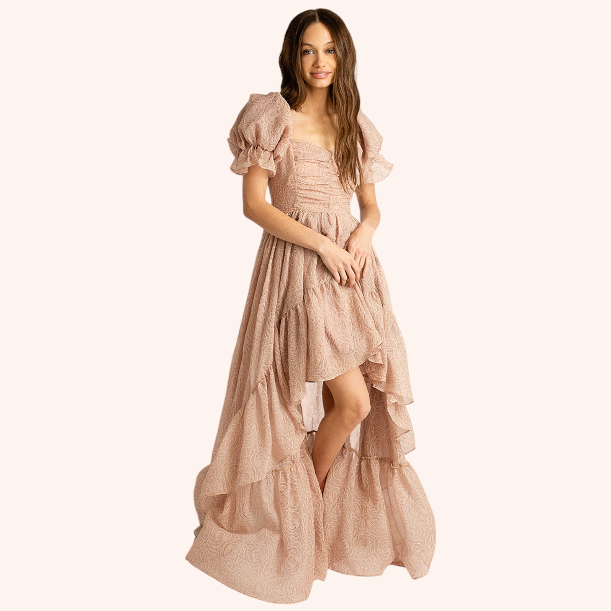 Swan Impact Dress in Dusty Lilac