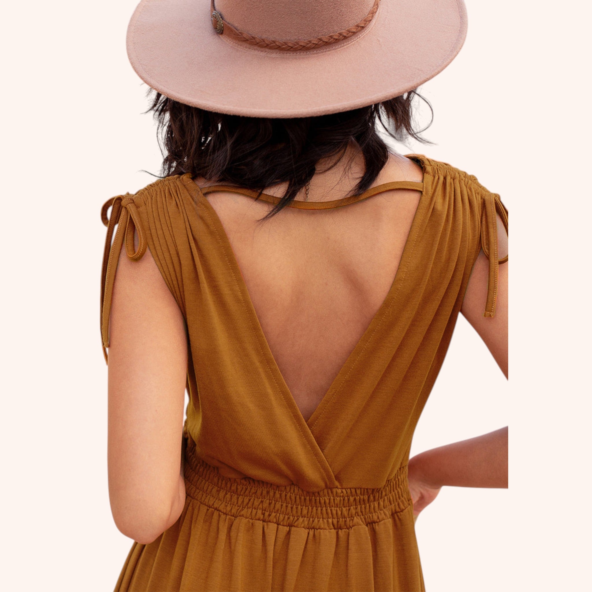 Giovanna Dress in Spice